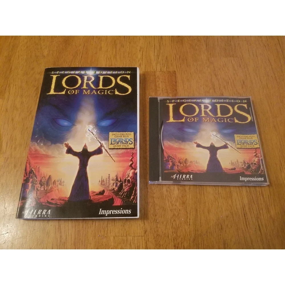 Lords of Magic Special Edition Pc Video Game 1998